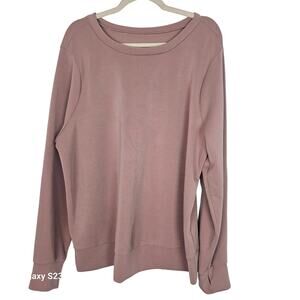 Torrid Sweatshirt Pullover Sweatshirt Crewneck Sweatshirt 2X Pink Athleisure